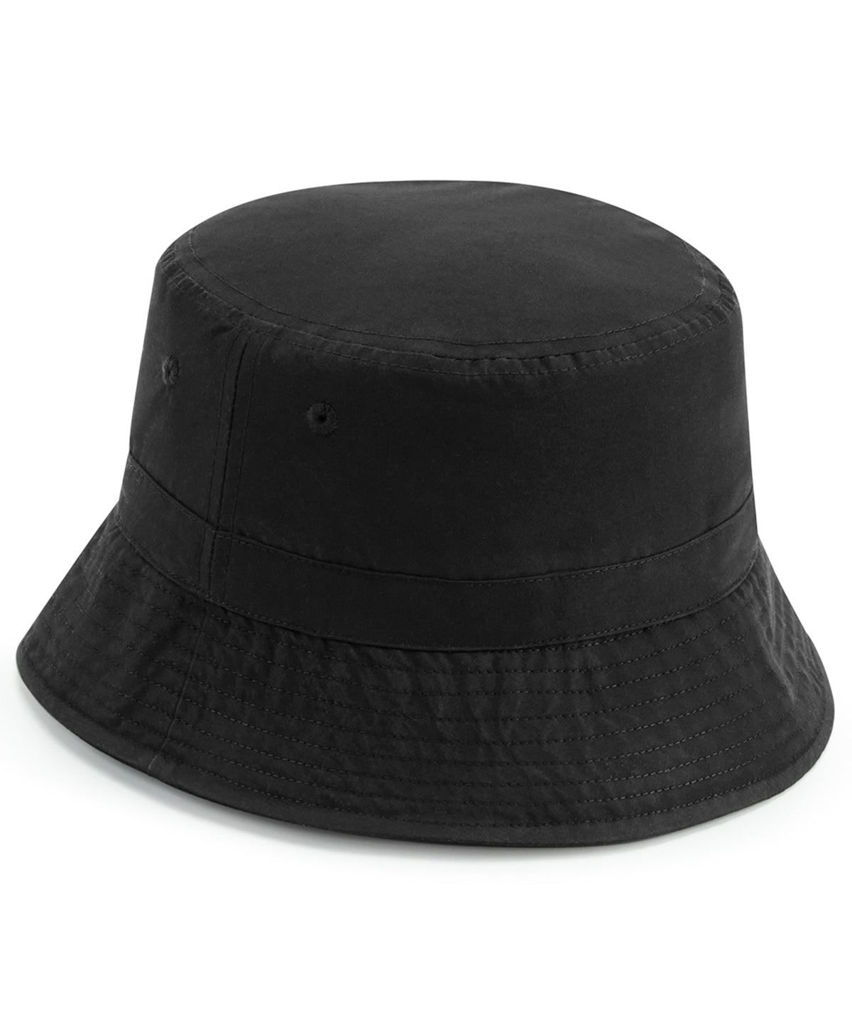 Beechfield BC84R Recycled polyester bucket hat in Black