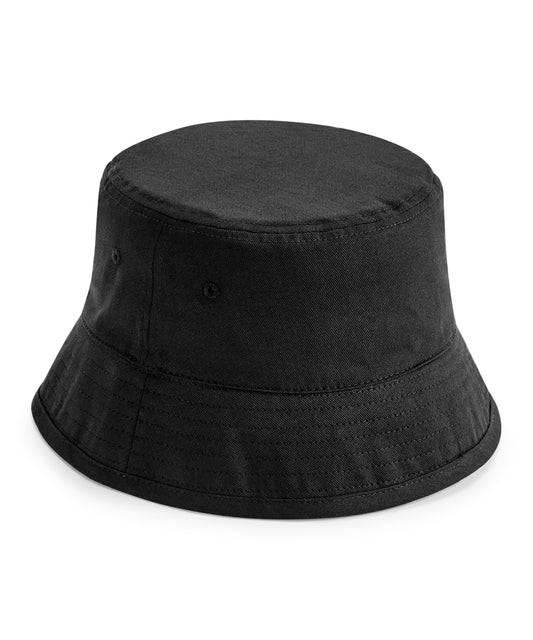 Beechfield BC90N Organic cotton bucket hat in Black