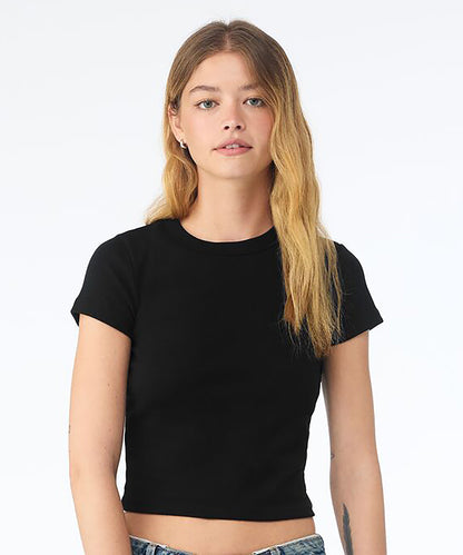 Bella Canvas BE138 Women’s micro rib baby t-shirt