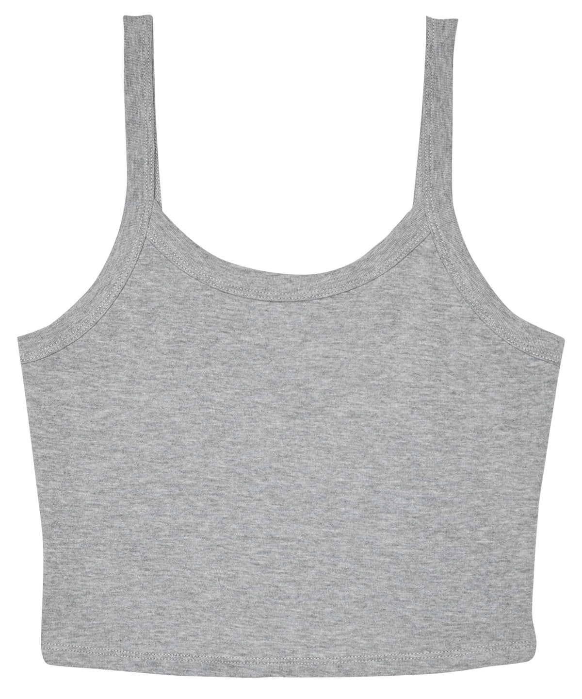 Bella Canvas BE139 Women’s micro rib spaghetti strap tank in Athletic Heather