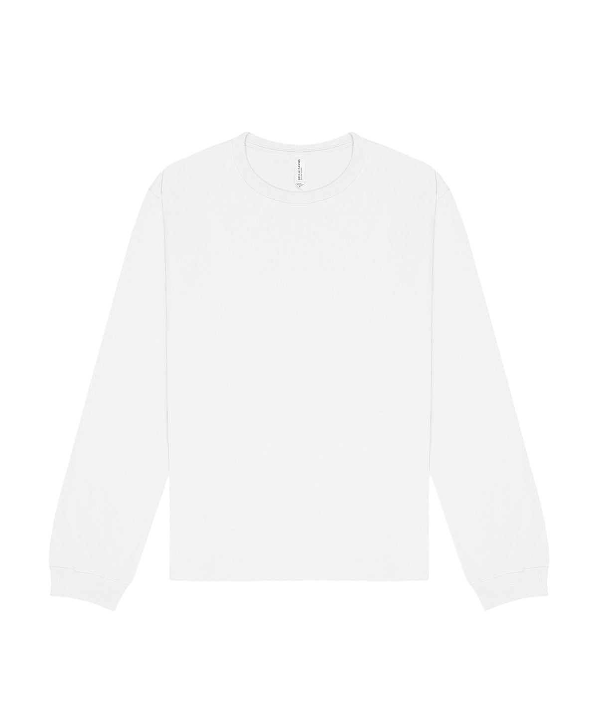 Bella Canvas BE151 Unisex long sleeve heavy tee in White