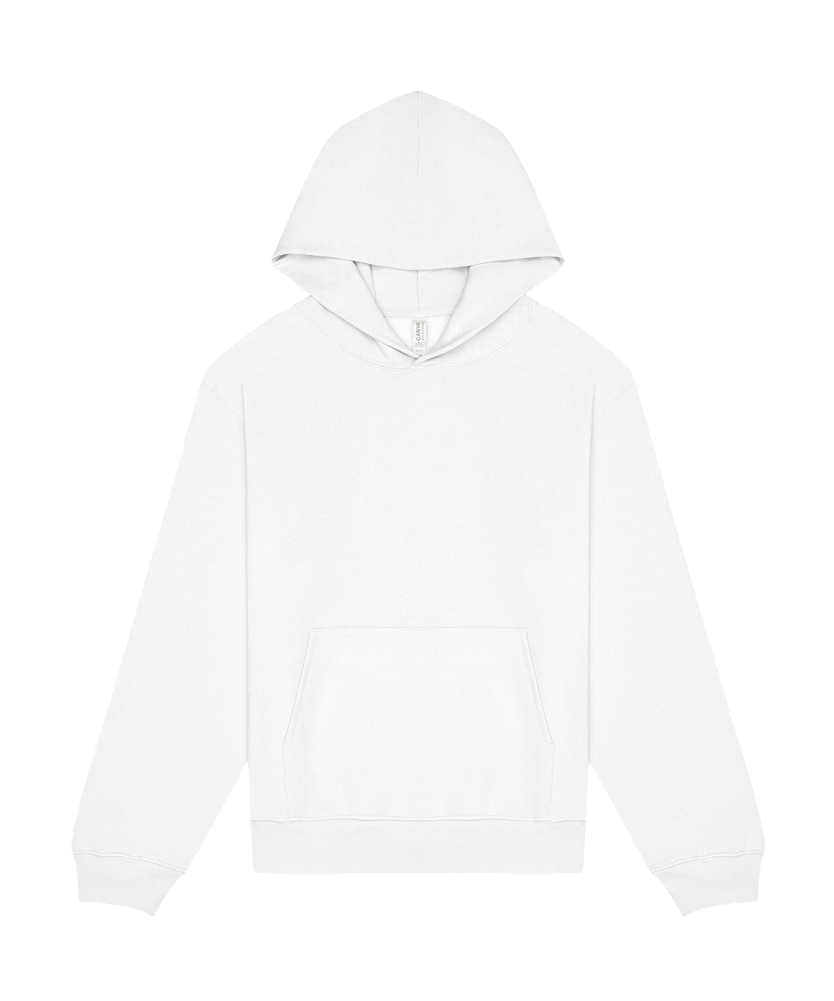 Bella Canvas BE152 Unisex heavy pullover hoodie in White