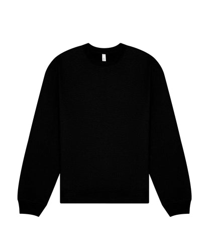 Bella Canvas BE153 Unisex crew neck heavy sweatshirt in Black