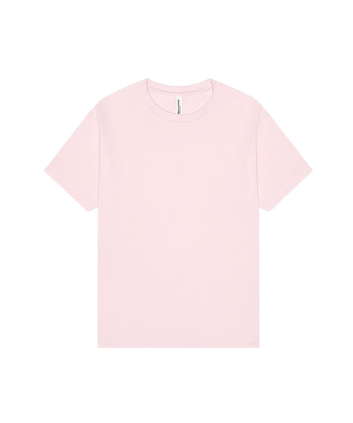 Bella Canvas BE155 Unisex heavy boxy tee in Soft Pink