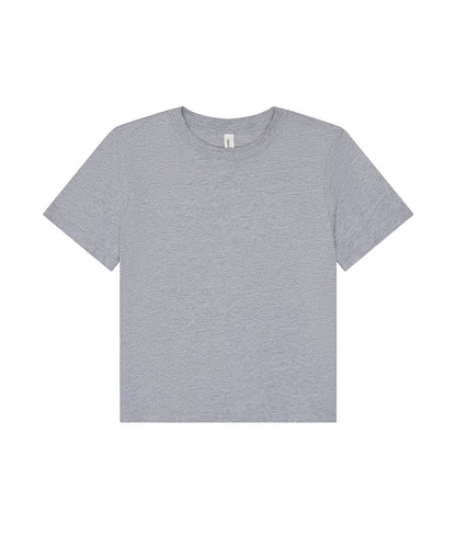 Bella Canvas BE159 Women’s heavy boxy tee in Athletic Heather