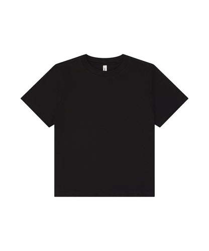 Bella Canvas BE159 Women’s heavy boxy tee in Black