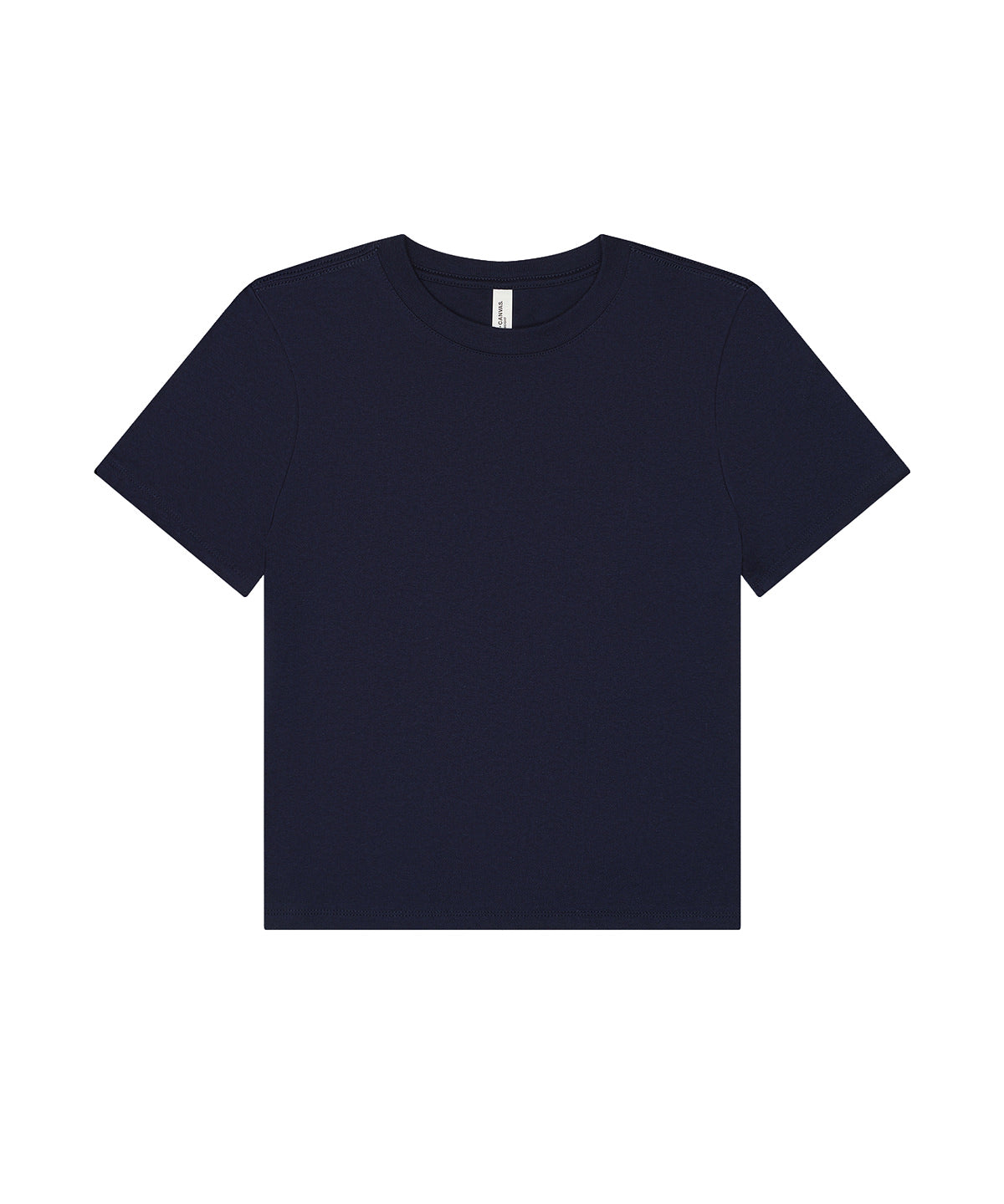 Bella Canvas BE159 Women’s heavy boxy tee in Navy