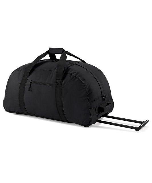 Bagbase BG023 Classic wheelie holdall in Black