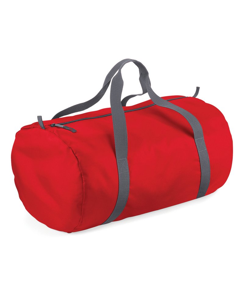 Bagbase BG150 Packaway barrel bag in Classic red