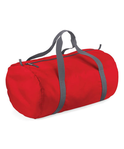 Bagbase BG150 Packaway barrel bag in Classic red