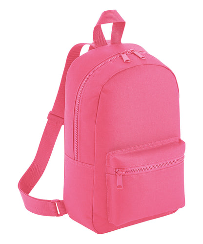Bagbase BG153 Mini essential fashion backpack in Candy Pink