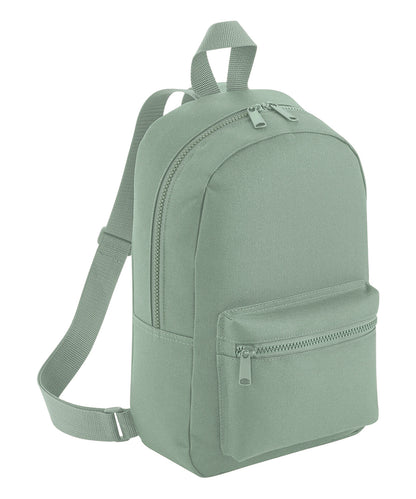 Bagbase BG153 Mini essential fashion backpack in Dusty Green