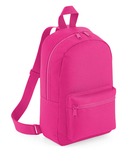Bagbase BG153 Mini essential fashion backpack in Fuchsia