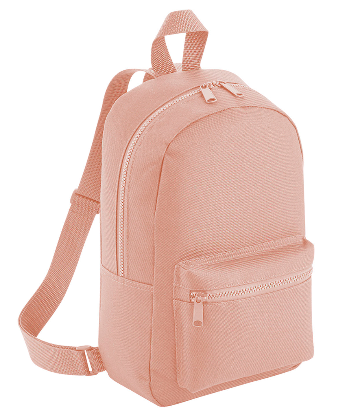 Bagbase BG153 Mini essential fashion backpack in Peach