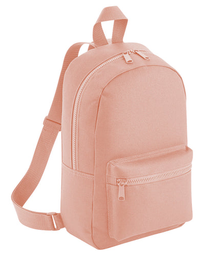Bagbase BG153 Mini essential fashion backpack in Peach