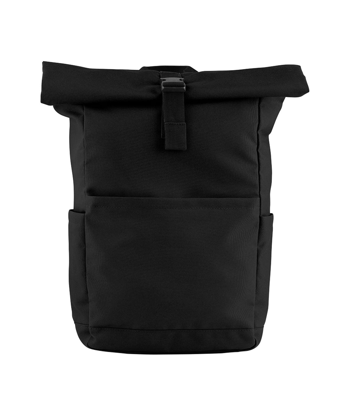 Bagbase BG186 Premium Recycled Roll Top Backpack in Black