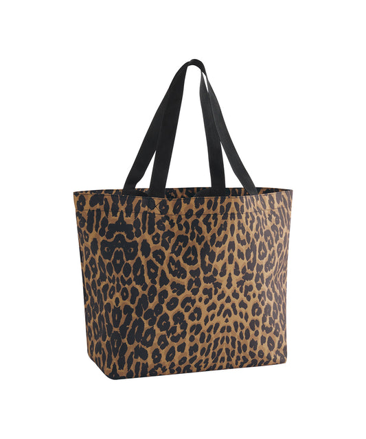 Bagbase BG194 Leopard print carryall tote bag in Leopard Print
