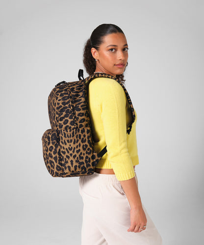 Bagbase BG195 Leopard print backpack