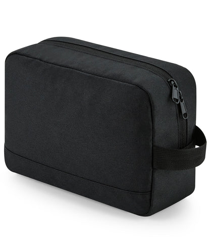 Bagbase BG277 Recycled essentials wash bag in Black