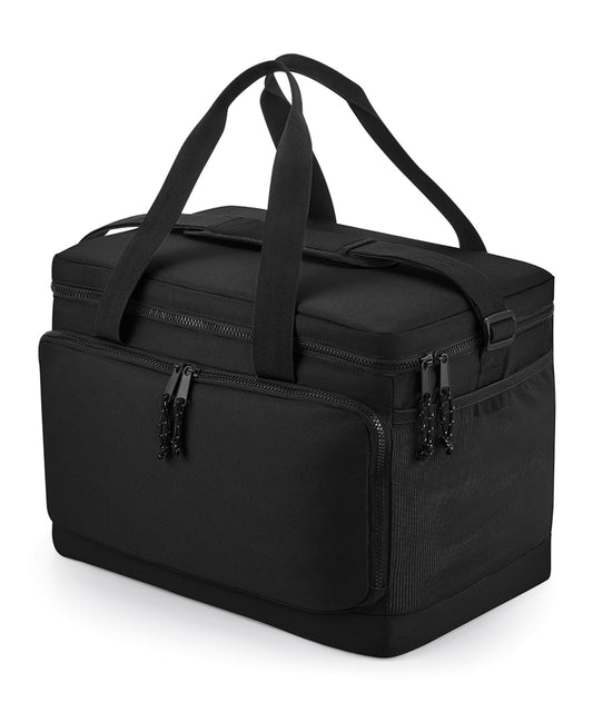 Bagbase BG290 Recycled large cooler shoulder bag in Black