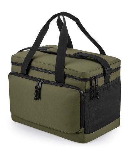 Bagbase BG290 Recycled large cooler shoulder bag in Military Green