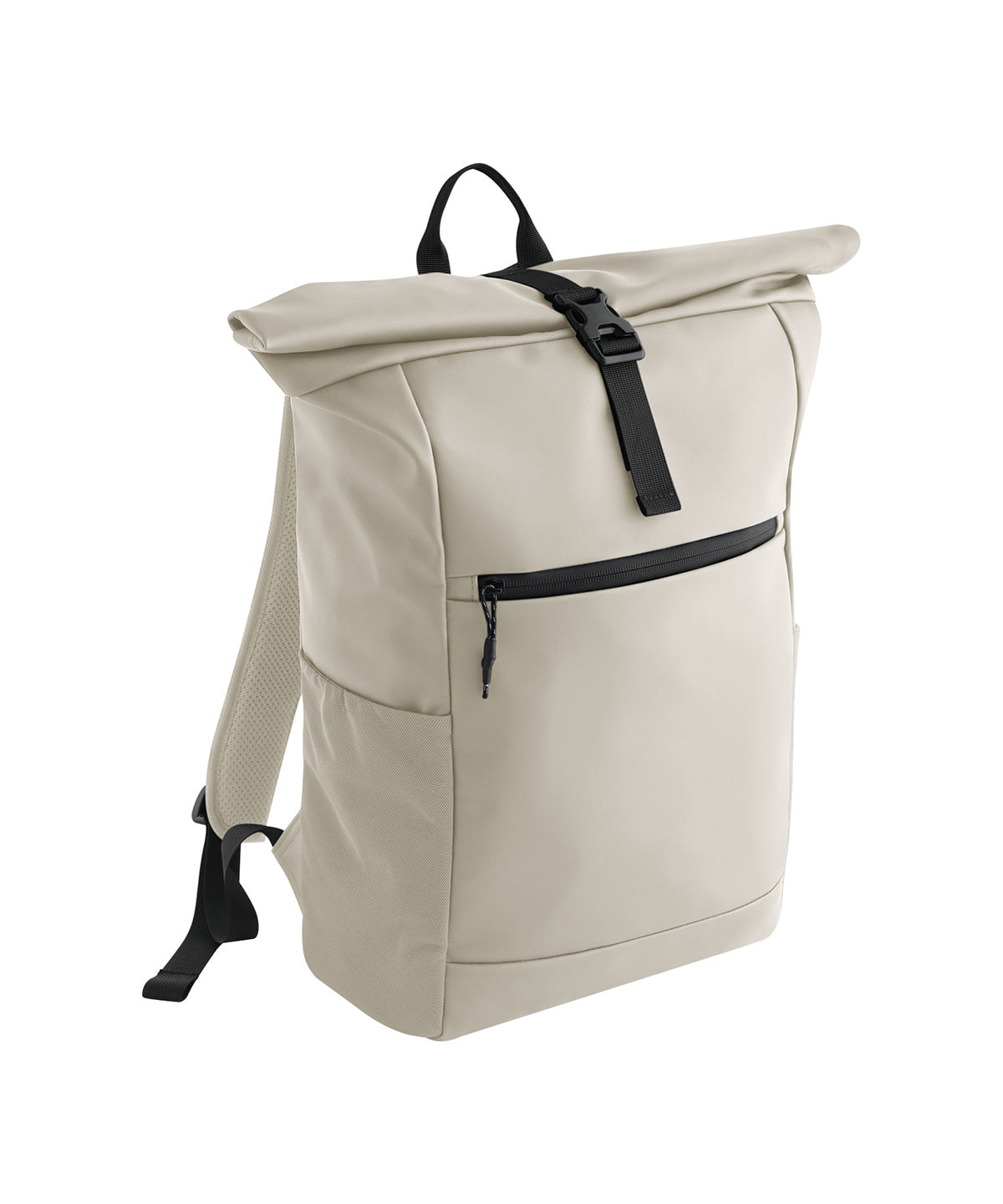 Bagbase BG316 Athlux roll-top backpack in Natural Stone