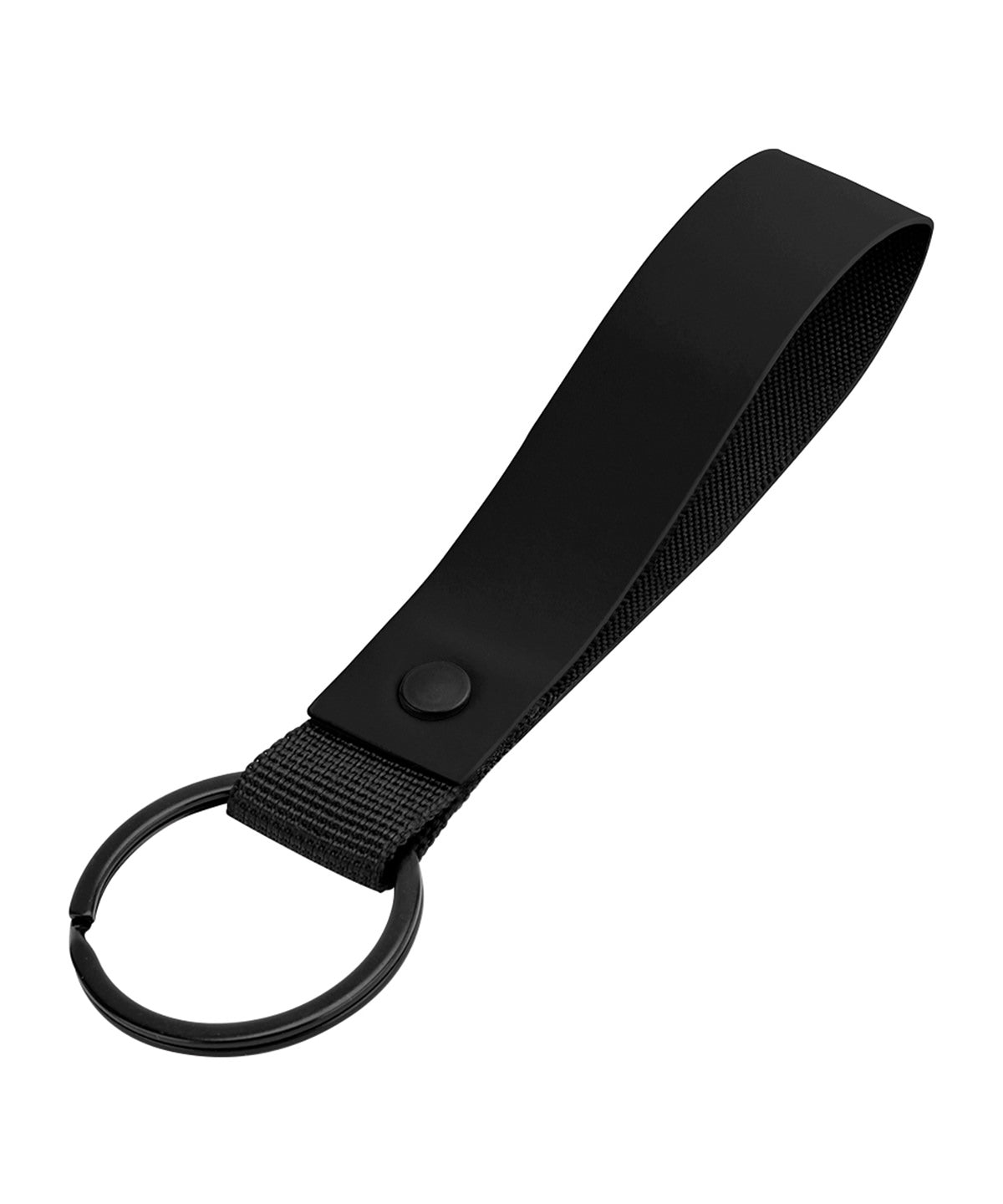Bagbase BG324 Matte PU keyring in Black
