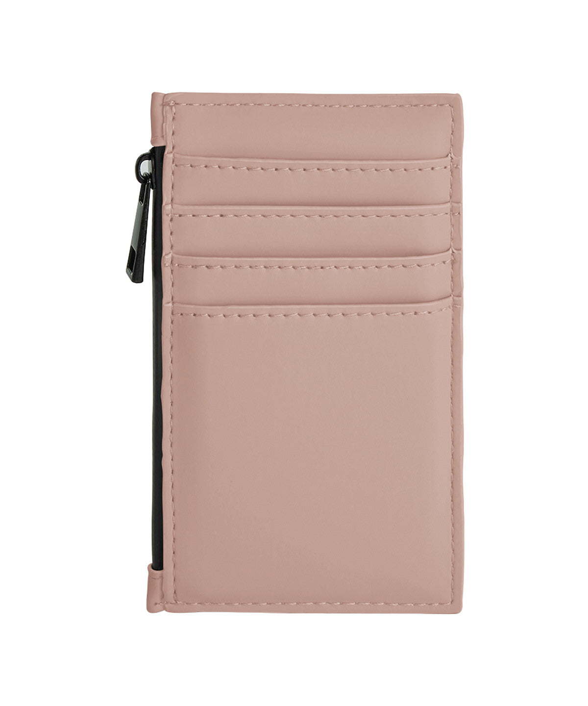 Bagbase BG326 Matte PU card holder in Nude Pink