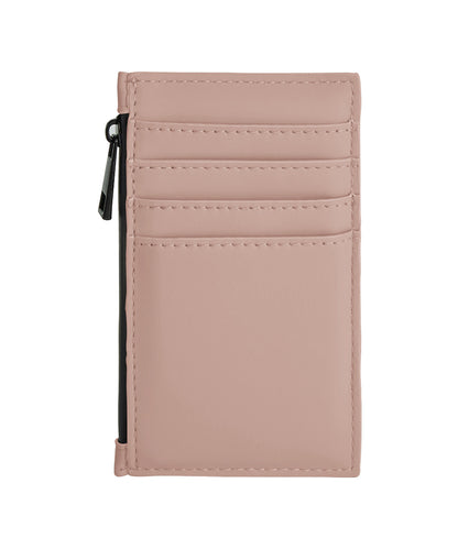 Bagbase BG326 Matte PU card holder in Nude Pink