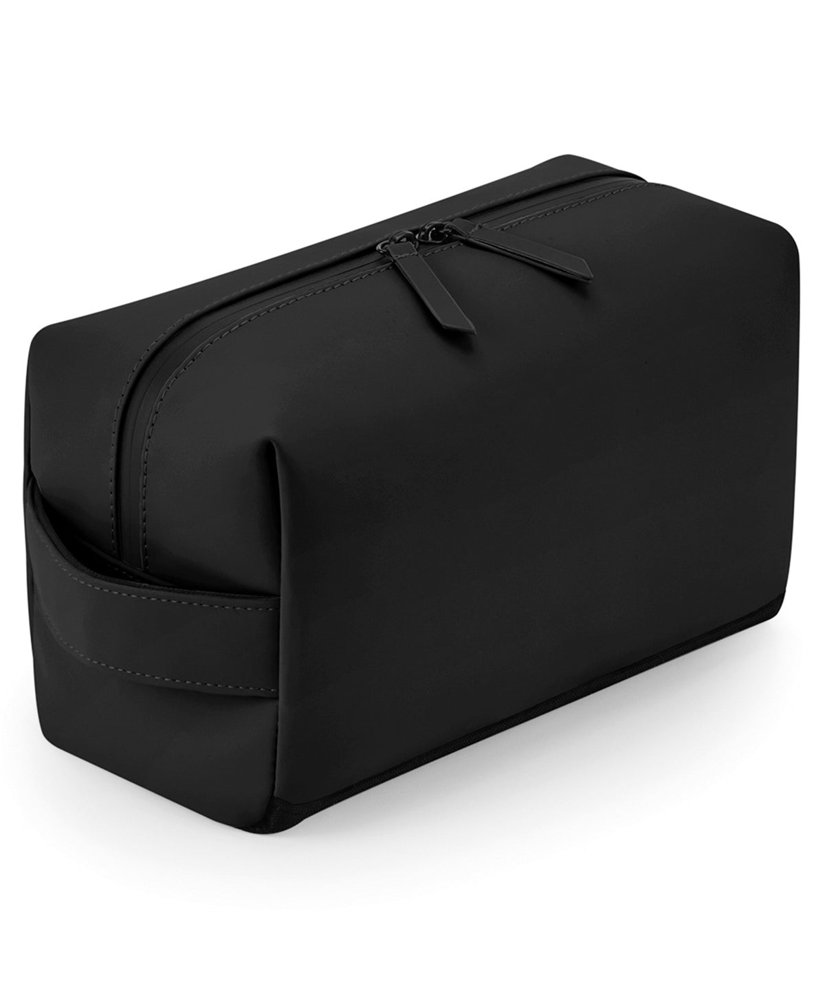 Bagbase BG332 Matte PU toiletry/accessory case in Black