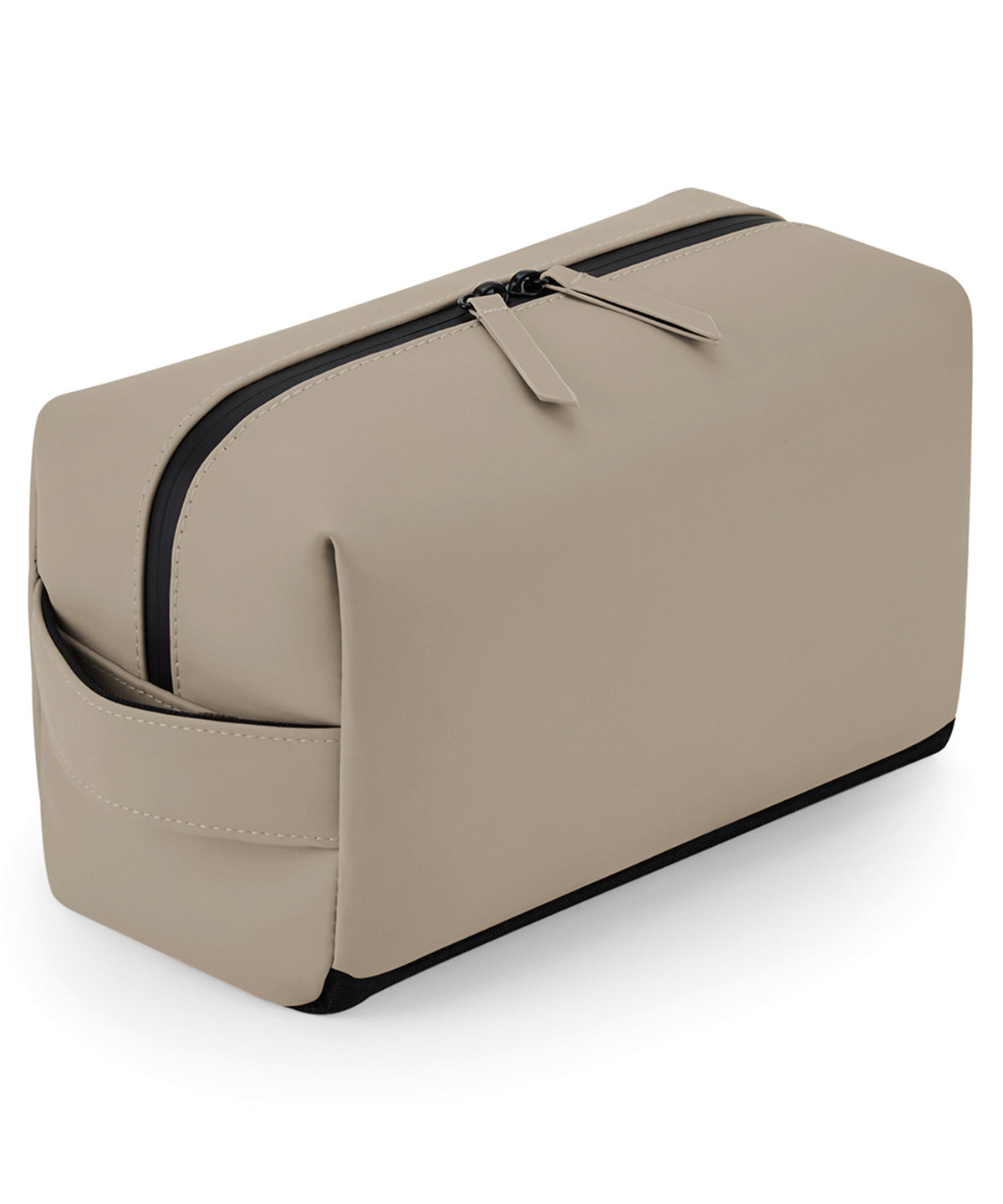 Bagbase BG332 Matte PU toiletry/accessory case in Clay