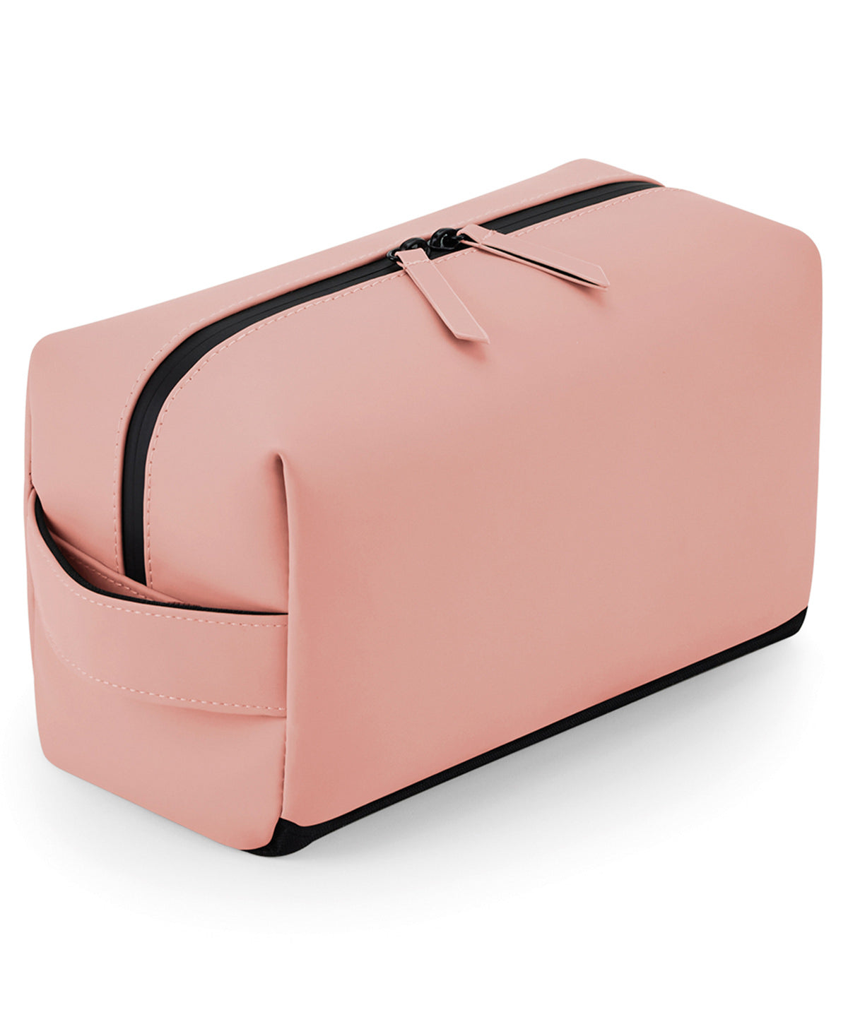 Bagbase BG332 Matte PU toiletry/accessory case in Nude Pink