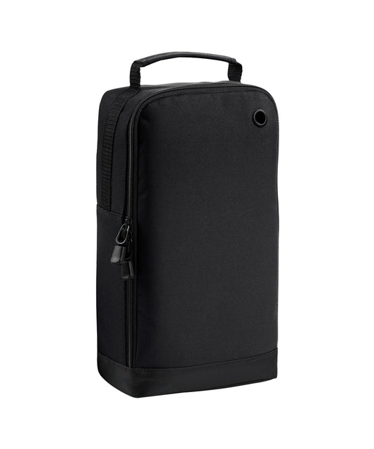 Bagbase BG540 Athleisure sports shoe/accessory bag in Black/Black