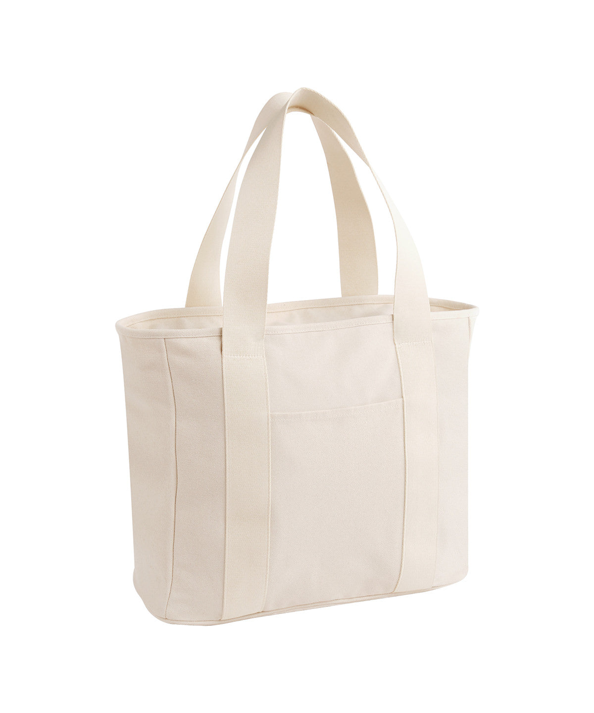 Bagbase BG675 Edit canvas tote in Natural/Natural