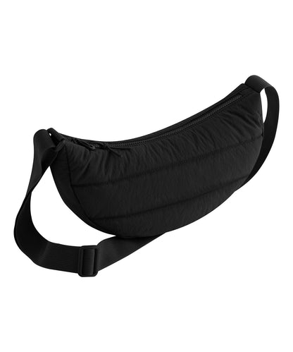 Bagbase BG703 Quilted cross-body bag in Black