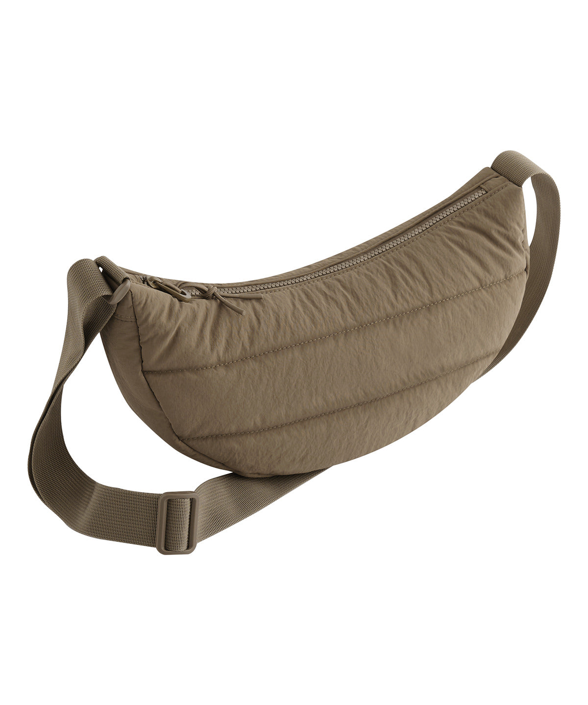 Bagbase BG703 Quilted cross-body bag in Earthy Green