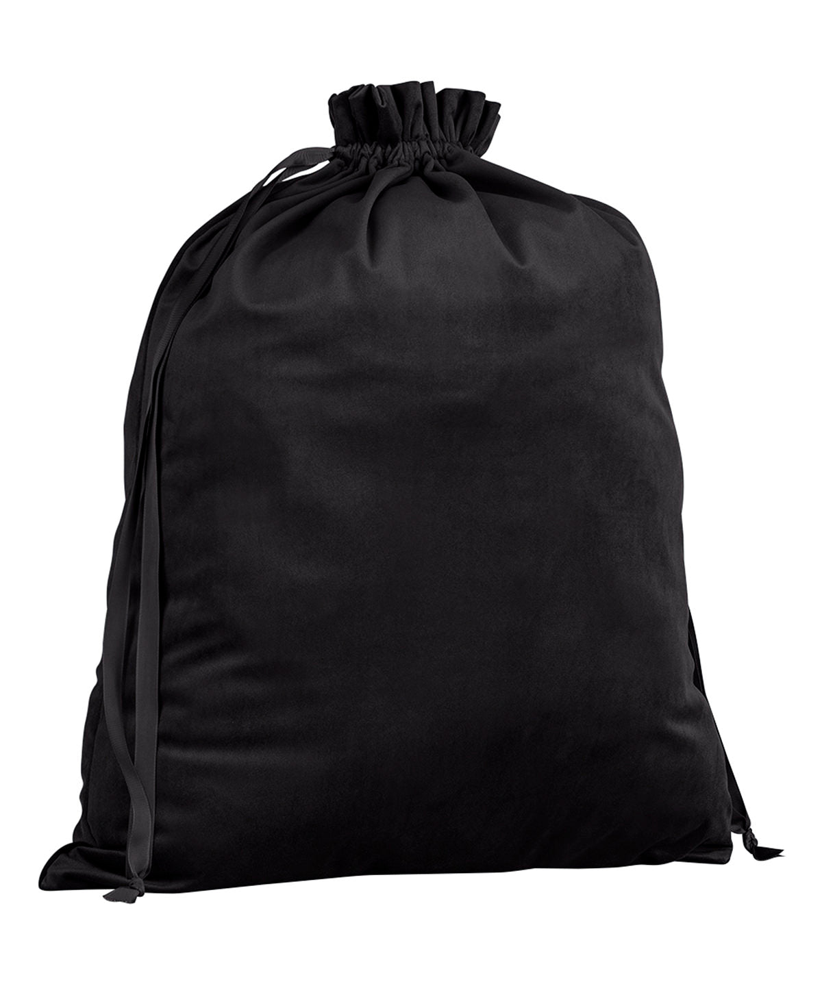 Bagbase BG718 Velvet gift bag in Black Onyx