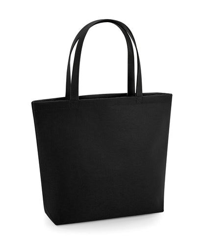 Bagbase BG721 Felt shopper in Black
