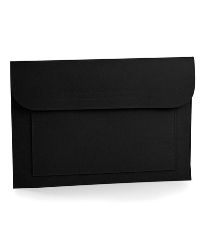 Bagbase BG726 Felt laptop/document slip in Black