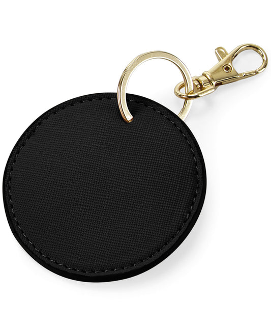 Bagbase BG745 Boutique circular keyclip in Black