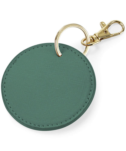 Bagbase BG745 Boutique circular keyclip in Sage Green