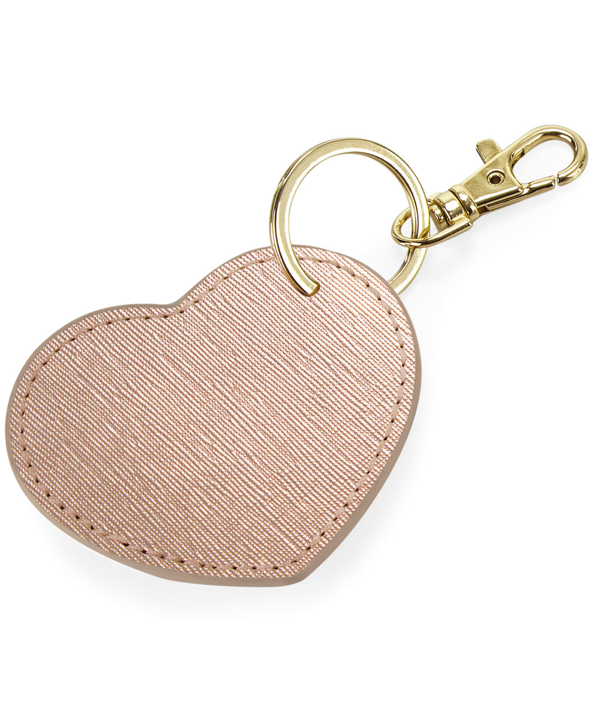 Bagbase BG746 Boutique heart keyclip in Rose Gold