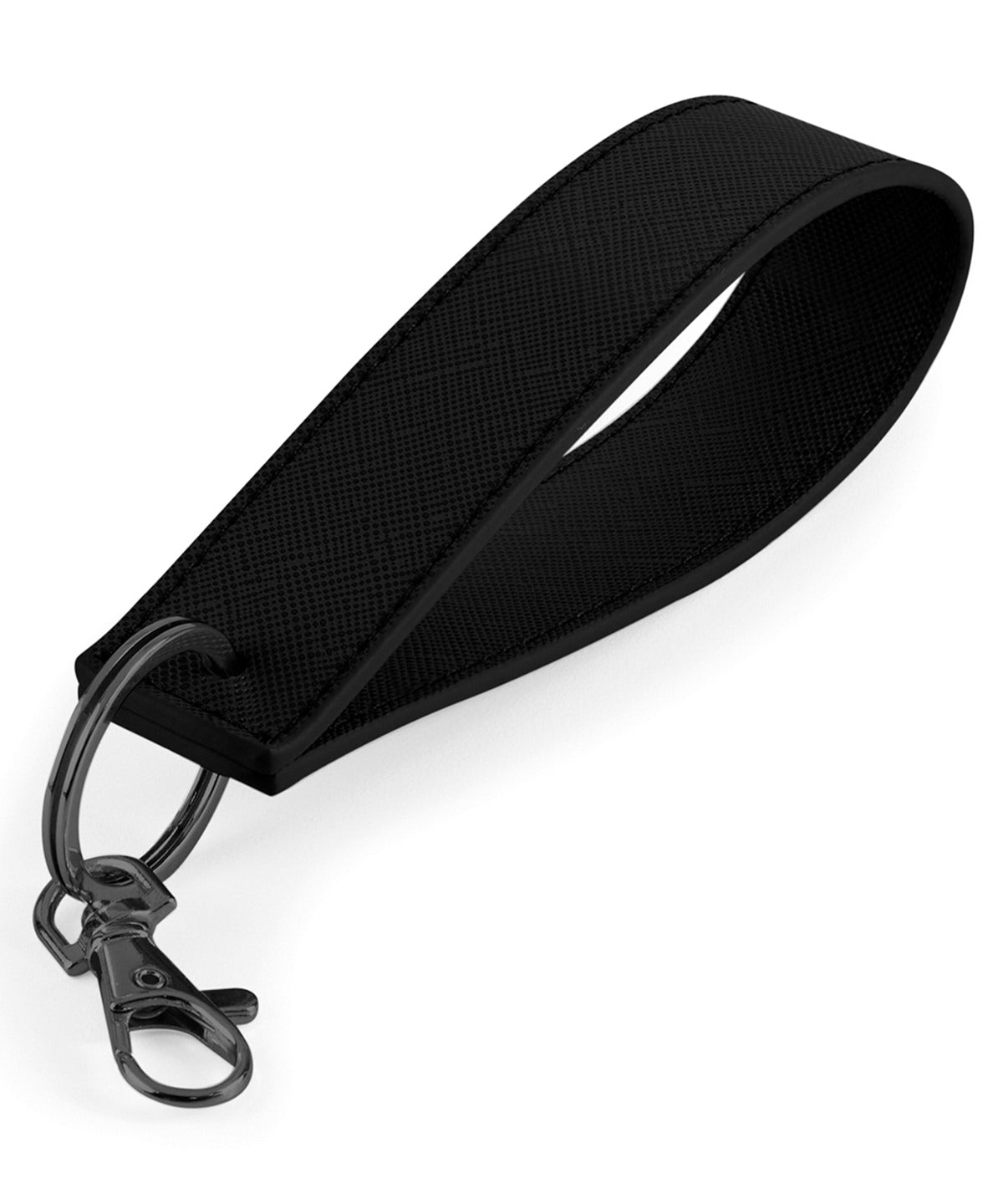 Bagbase BG747 Boutique wristlet keyring in Black/Black
