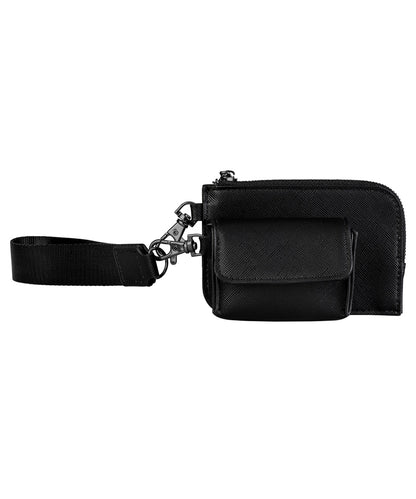 Bagbase BG748 Boutique pouch wristlet in Black/Black