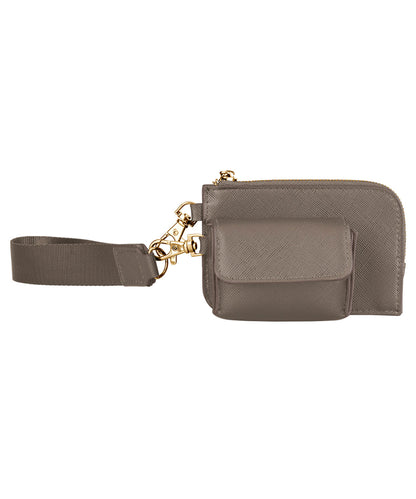 Bagbase BG748 Boutique pouch wristlet in Taupe