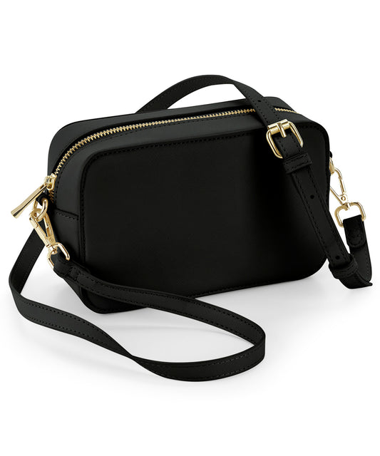 Bagbase BG758 Boutique structured cross body bag in Black