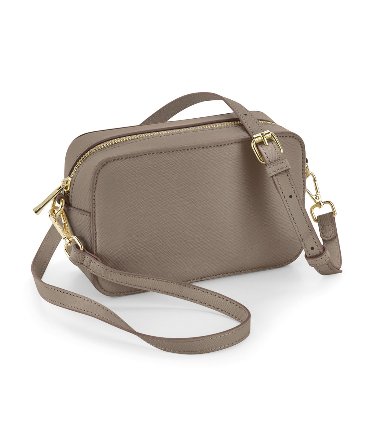 Bagbase BG758 Boutique structured cross body bag in Taupe
