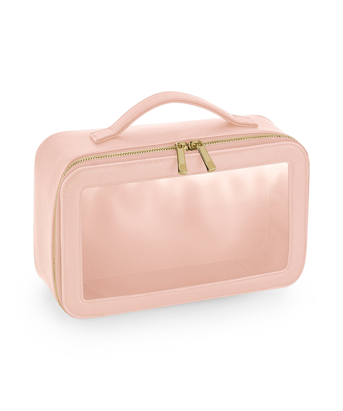 Bagbase BG764 Boutique clear window travel case in Soft Pink