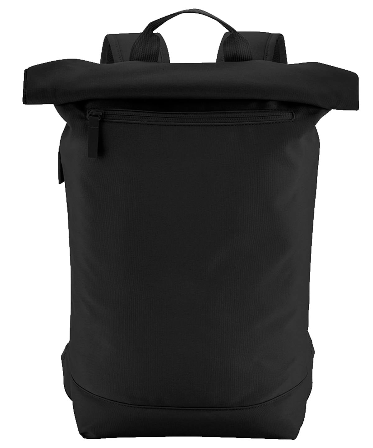 Bagbase BG871 Simplicity roll-top backpack lite in Black