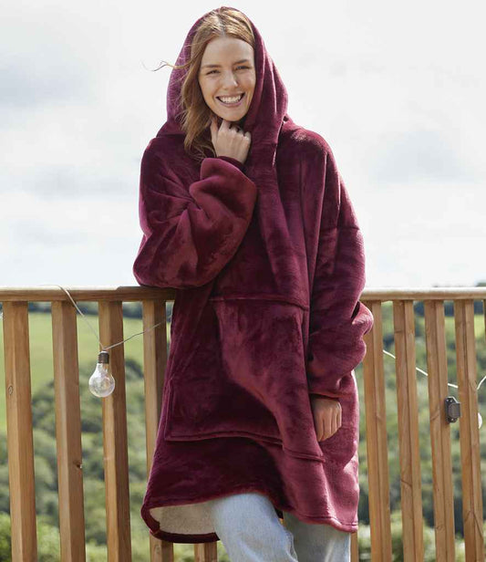 Hooded Fleece Blankets.